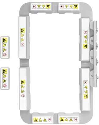 Sew Tech Aro de bordado magnético para máquinas de bordado Brother SE700 SE725 SE600 SE625 SE630 SE400 SE425 PE550D PE540D PE545 PE535 PE525 PE500 NS1750D NS1850D M380D Babylock 2,7 cm x 7 pulgadas