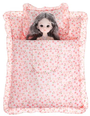 Totority Strawberry Doll Sleeping Bag Soft Cozy Fabric Baby Blanket Adjustable Straps Multifunctional Travel & Outdoor Use Perfect for Infants Toddlers Warm Comfortable Sleep Environment
