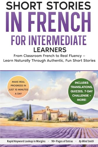 Short Stories in French For Intermediate Learners: From Classroom French to Real Fluency — Learn Naturally Through Authentic, Fun Short Stories (French Short Stories for Adult Learners)
