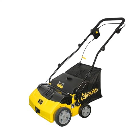 Artificial Turf Sweeper by Roll & Comb, Corded Electric Turf Comb for Synthetic Grass, 16 Working Width, 40L Leaf Collector, 1,600W Motor, Model 502e, 39.5lb