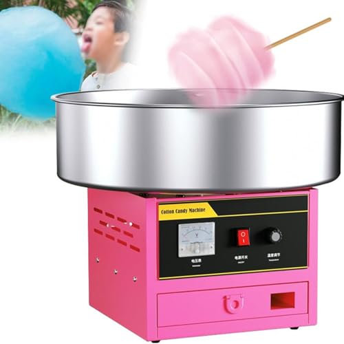 Macchina per zucchero filato commerciale, macchina elettrica per zucchero filato da 1200 W, macchina per zucchero filato, macchina per zucchero filato, per bambini, casa, festa, compleanno, festival