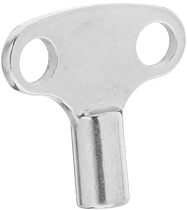 Uonlytech Llave De Válvula De Ventilación Para Radiadores De Herramienta De Plomería Llave De Sangrado De Aire Compatible Accesorio De Mantenimiento