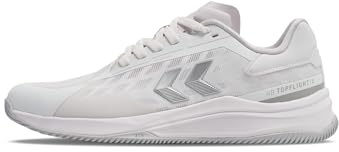 hummel Hb Topflight - Zapatillas de balonmano para adultos, Blanco, 46 EU