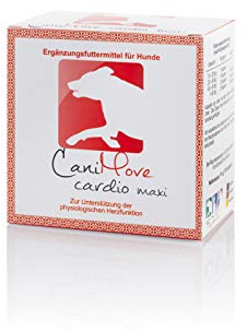 CaniMove Cardio Maxi - tierärztliches Ergänzungsfutter für große Hunde zur Unterstützung von Herz, Blutdruck und Kreislauf, 1 Packung (100 Kapseln)