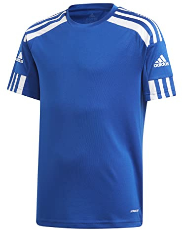 adidas Jungen Squadra 21 Jersey, Royal Blue / White, 7-8 Years
