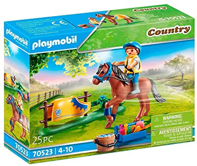 PLAYMOBIL Country Sammelpony Welsh 70523, Blau