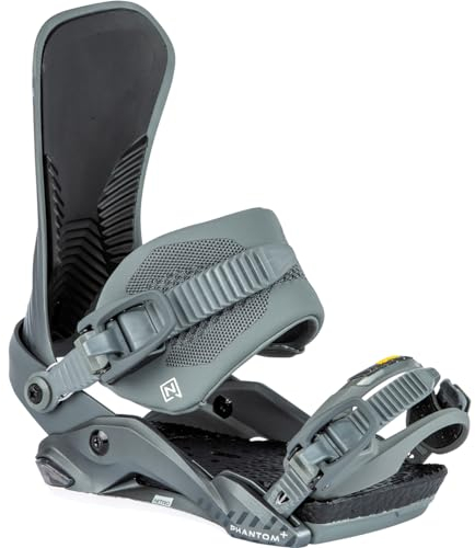 Nitro Herren Snowboardbindung Phantom Plus, Größe:L, Farben:Alloy