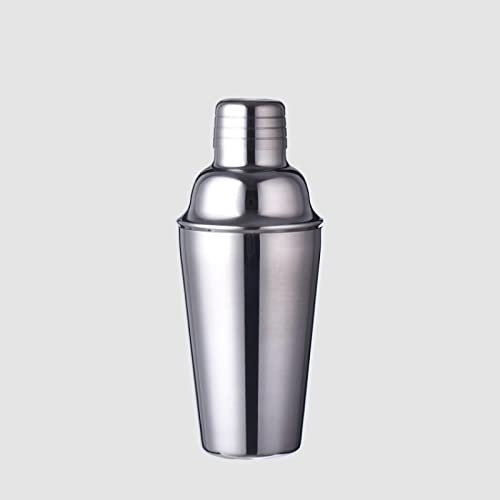 QTANZIQI Juego de coctelera para Bar, Utensilios para Vino, Accesorios para Bar, Herramientas, Whisky, Bar, Mezclador, Barman, Juego de coctelera Boston de Acero Inoxidable L4-1 (S602)