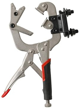 Xiao & Dao Pro 10'' Locking Welding Clamp with Swivel V type Pads And Installing Support (10''Locking Welding Clamp)