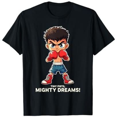 Piccoli Pugni, Grandi Sogni! Boxe Per Bimbi Maglietta