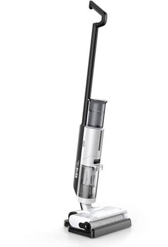 JONR ED12 Lite Aspiradora en seco y húmedo, inalámbrica, con autolavado, Limpieza de Bordes de 0,1 Pulgadas