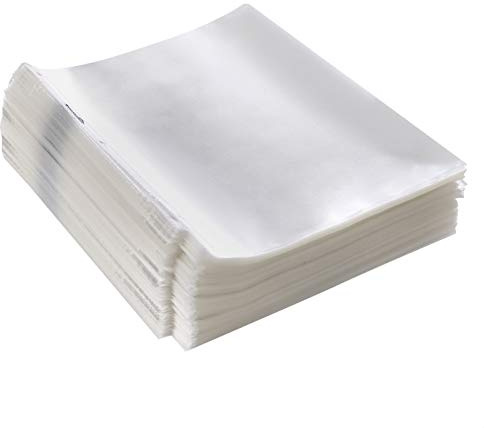 Amazon Basics Sheet Protectors for 3 Ring Binder, Non-Glare, Top Loading, Letter Size 8.5 x 11 in, Document Organizer, Pre-Punched Holes, Clear, 500-Pack