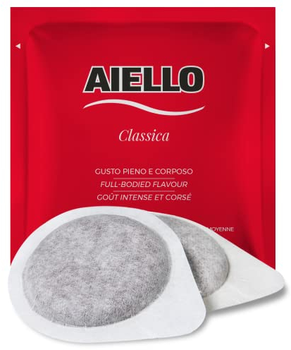 CAFFE' AIELLO - Cialda Compostabile Certificata Monodose CLASSICA - Box da 100 Cialde (2X50) - Sistema E.S.E. Cialde Universali