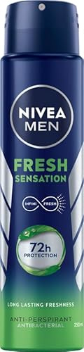 NIVEA Spray antitranspirante para hombre, 250 ml