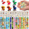 Regalos Fiesta Cumpleaños Infantil 41 Pcs,Regalos Cumpleaños Niños,Regalos de Fiesta,Pulsera Infantil,Bola Hinchable,Juguete de Adorno para Perros,Pegatinas,Fiesta Cumpleaños Suministros para Niños