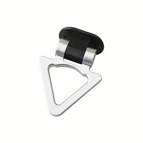 KKOTYT Autoabschlepphaken Dekoration,kompatibel mit Smart Fortwo Forfour 450 451 452 453 454 EQ, Anhängerkupplung,White