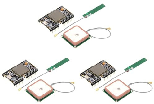 Rdjumpdjo 3X Transmission de Données SMS/Voix/sans + Positionnement GSM/Gprs + Carte de Développement GPS/Bds Module A9G