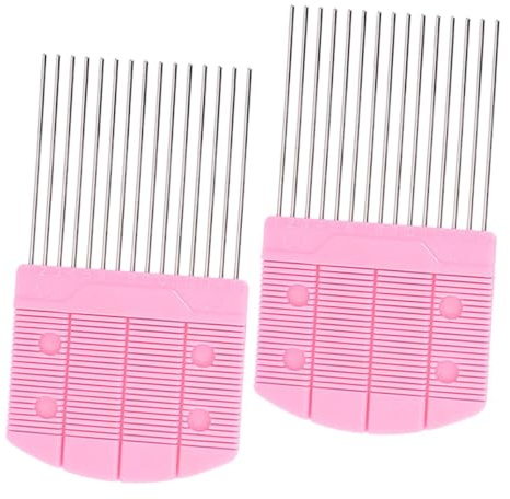 OSALADI 2Pcs Paper Quilling Comb Tool Lightweight Craft Supplies for Easy Curling and Rolling Durable Design for Beginners and Art