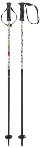 HEAD Monster Team Junior Ski Poles, Color: Black/ White, Size: 100 (381625-100)