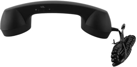 DUZEPA Teléfono Fijo Estilo Retro Para Móvil, Tableta Y Portátil, Interfaz USB-C, Con Botón De Respuesta, Ideal Para Padres Mayores.