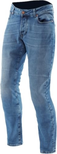 Dainese 5 Pocket Regular Tapered Motorcykel Jeans, blau, 44