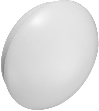 Maclean Rilevatore di movimento a microonde E27 Lampada da soffitto 1xE27 con sensore, sensore a microonde, Paralume in PMMA, carico massimo 25W, IP20, MCE309 (Plafoniera)
