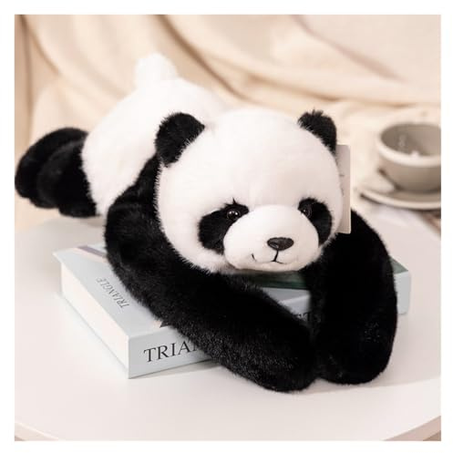 Söt Viktad Plysch, Dinosaurie Gosedjur Kawaii Bear Panda Plysch Mjuka Leksaker Kramkudde for Barn Pojkar Flickor(Panda,45CM/17IN)
