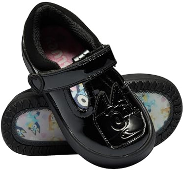 Bluey Girls School Shoes, Bingo Girls Shoes, Back to School, Mary Jane Footwear, Black 2