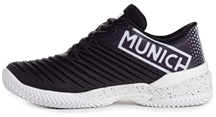 Munich PADX Padel, Zapatillas de Pádel Unisex adulto, Negro 26, 37 EU