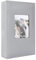 QH-Shop Fotoalbum 10x15 Einsteckalbum 300 Fotos Groß Kapazität Fotoalben Klein Mini Leder Album Fotobücher für Hochzeit Urlaub Jubiläum Weihnachten Geburtstag Grau