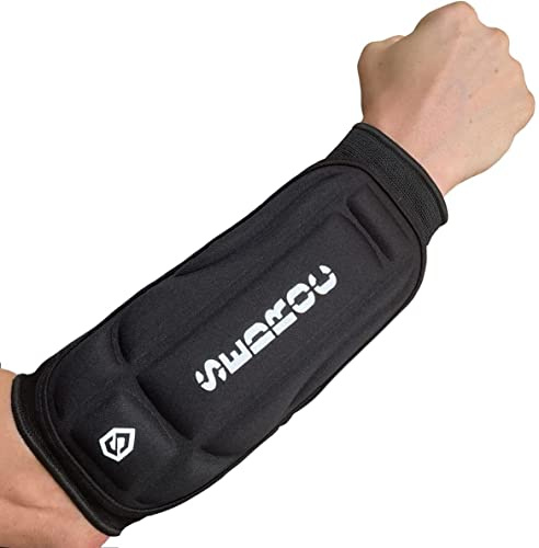 Sedroc Pro Forearm Guards Padded Arm Sleeves - Pair (Small - 10 Long)