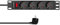 LogiLink Steckdosenleiste 4-fach mit Schalter,10(1HE),2m