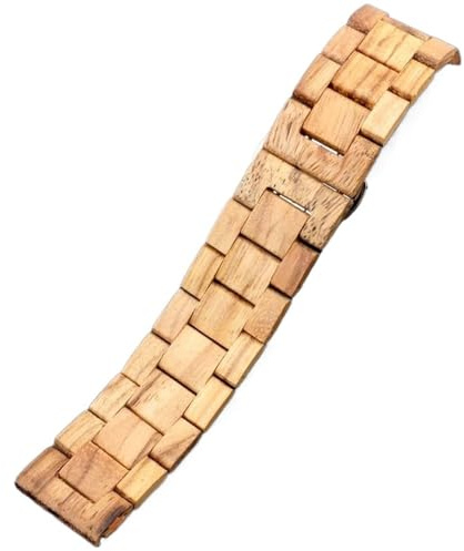 Quick Release Träarmband 20mm22mm Unisex klockarmband Träarmband(Brown,22mm)