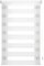 Blindecor - Indus doppelrollo klemmfix ohne bohren - duo rollo klemmfix Weiß - 70 x 130 cm(Breite x Länge) Stoffgröße 67 x 125 cm