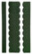 1 Set Dachschindeln Biberschwanz (46 mm + 415 mm lang) grün bis 0,32 m² Minidachschindeln, Schindelstreifen, Dachdeckung, Hundehütte, Nistkasten, Vogelhaus, Insektenhotel, Dachdeckung, Vogelvilla