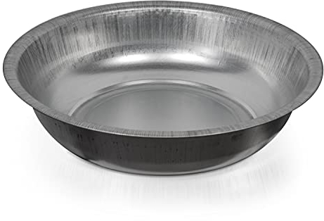 Blümelhuber Große Verzinkte Schale zum Bepflanzen - Garten Deko Draußen Miniteich Balkon Mini Teich