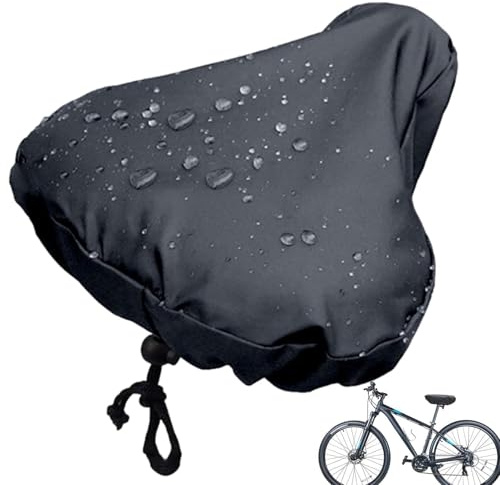 Waterproof Saddle Rain Covers - Bicycle Seat Cover Waterproof | Waterproof Bicycle Seat Cover Bicycle Saddle Rain Dust Protection Protective Cover Bicycle Seat Protector Shield | Bicycle Seat Cover
