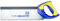 AMK® Irwin Jack Tenon Saw 10 Inch 12 TPI Fine Cut for Precision Woodworking with Hanging Hole and Soft Handle
