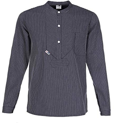 modAS | Fiskarskjorta BasicLine, Smal remsa, S
