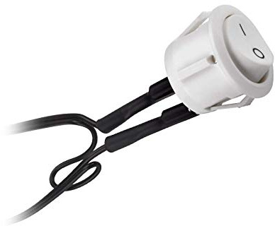 Wippschalter für LED Leuchten mit mini AMP Stecksystem 12 V max. 36 W IP20 Kippschalter Schalter von SO-TECH®