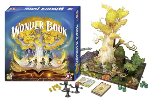 dV Giochi Wonder Book - Gioco in Scatola Pop-Up - Età 8+ - 1-4 Giocatori - 90 Minuti - Edizione Italiana