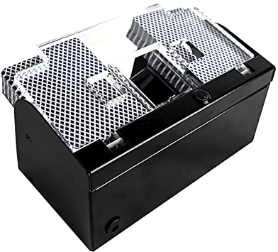 Automatische 2-Schicht-Mischmaschine, professionelle Mischmaschine aus Acryl mit transparenter Kappe, die im klassischen Pokerturnier-Trading Card Game verwendet Wird