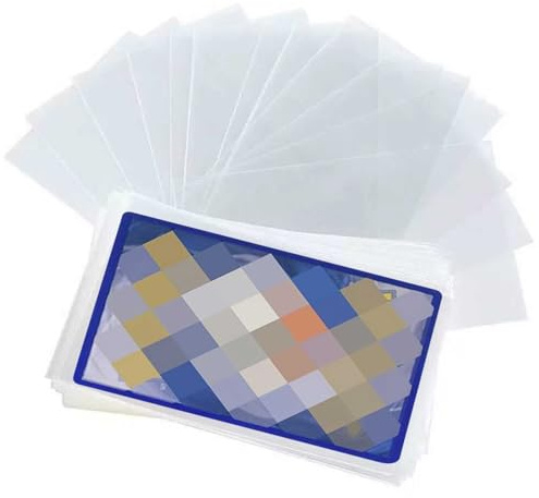 100 Counts Ultra-Clear Standard Card Sleeves 2.5 X 3.5(66 x 91mm) Protector Sleeves for Trading Cards, Sports Cards, MTG & Game Cards Gift