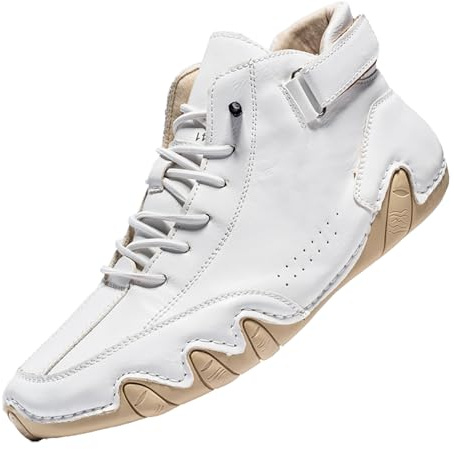 GUNJXNIL Chaussures pieds nus pour homme - Chaussures de randonnée antidérapantes - Légères - Semelle plate - Chaussures de trekking orthopédiques - Chaussures de jogging confortables - Chaussures de