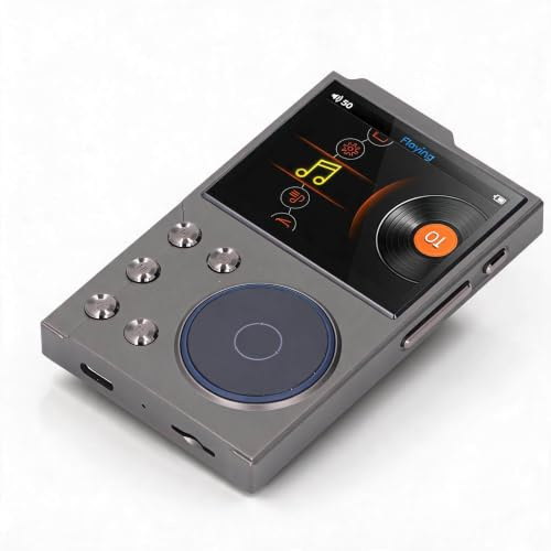 HiF MP3-spelare Spotify, Hi Res Player, Digital Music Player Bluetooth 5.3 Lossless DSD FLAC HD HiFi Portable MP3-spelare