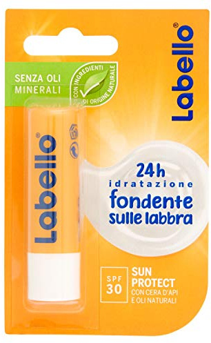 Labello Sun Protection Formel ohne Mineralöle und Parabene, 24 Std, LSF 30-18 g