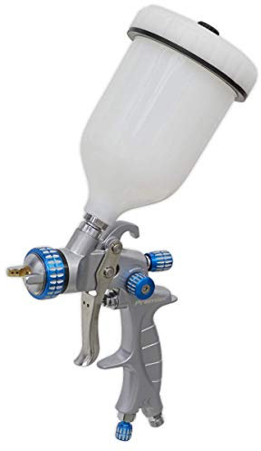 Sealey SP01 SP Gravity Feed Spray Gun 1.4mm Set-Up