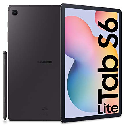 Samsung Galaxy Tab S6 Lite + S Pen, Tablet, Display 10.4 Wuxga+ Tft, 64 Gb Espandibili, Ram 4Gb, Batteria 7040 Mah, Grigio