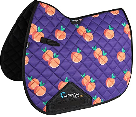 Shires ARMA fruktig sadelduk – persika 43-46 cm