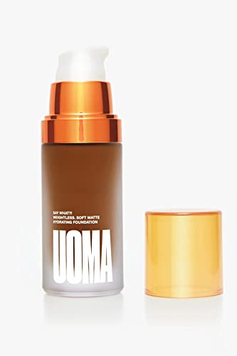 UOMA Beauty Women's Say What?! Foundation, Brown Sugar T3C, One Size
